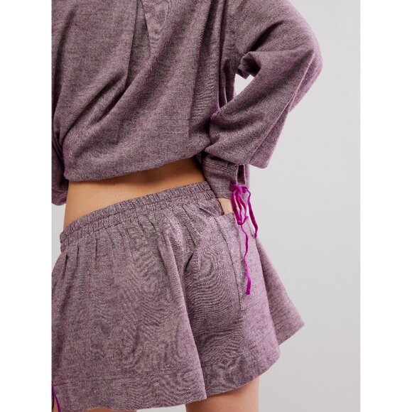 🆕 FREE PEOPLE Close To Home Flannel Set / Cactus Flower - Picture 5 of 8